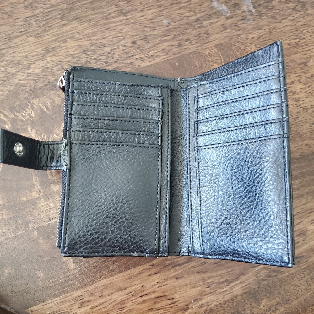 Matt & Nat black Faux Leather Wallet - Picture 3 of 5